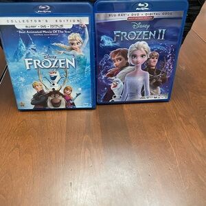 Disney Frozen & Frozen II Blu-ray Collection and Lion King 1 & 2